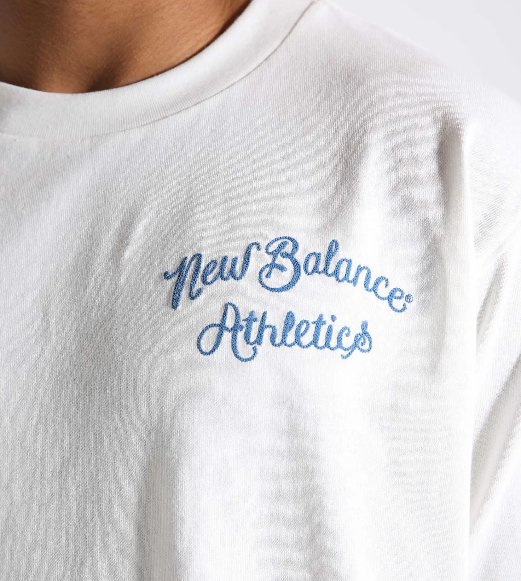 New Balance Athletics Relaxed League T-shirt Seasalt