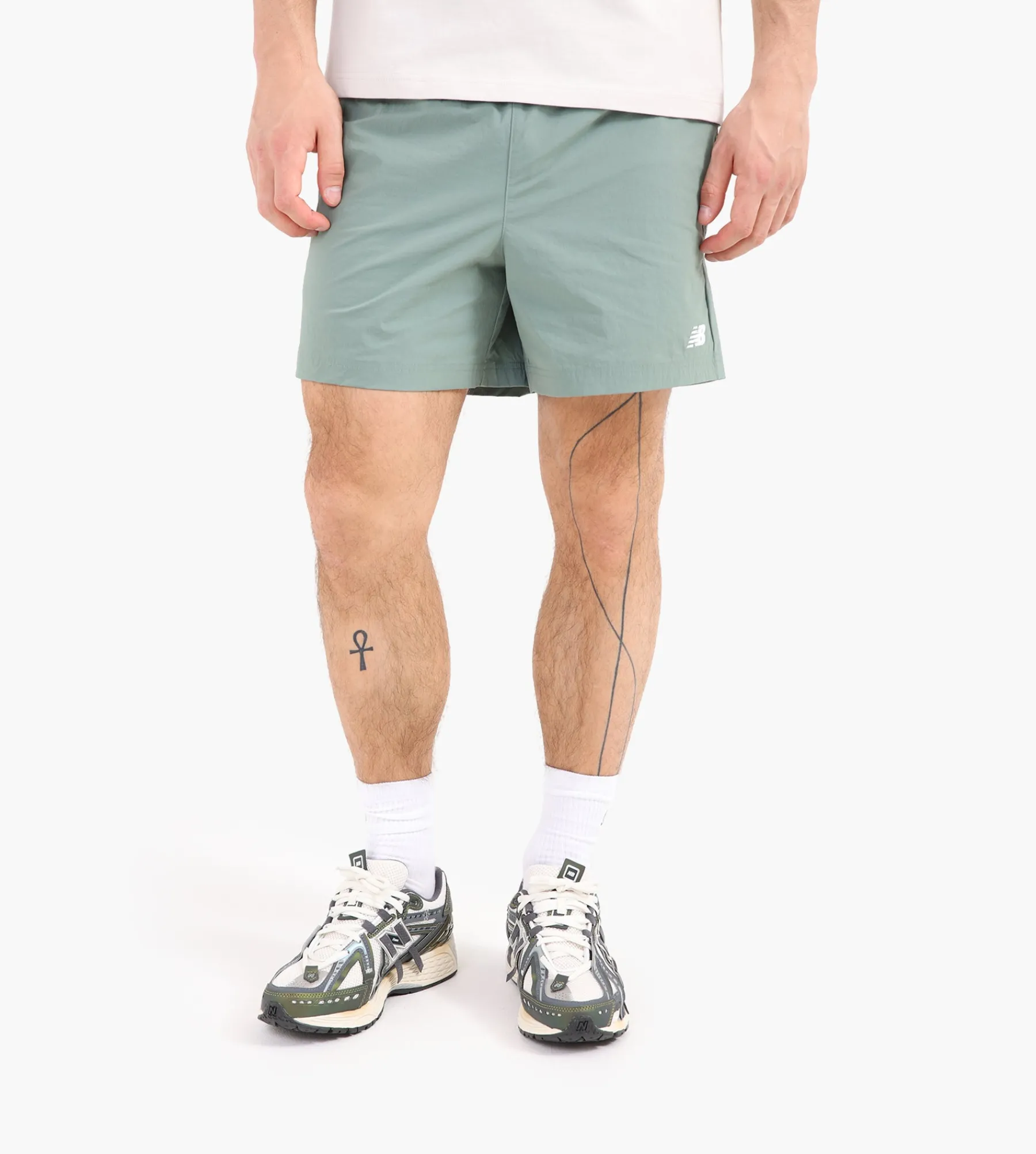 New Balance Athletics Stretch Woven Short 5" Darkjuni