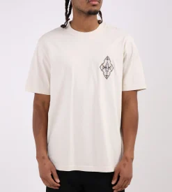 NN.07 Adam Emb Tee 3209 Ivory