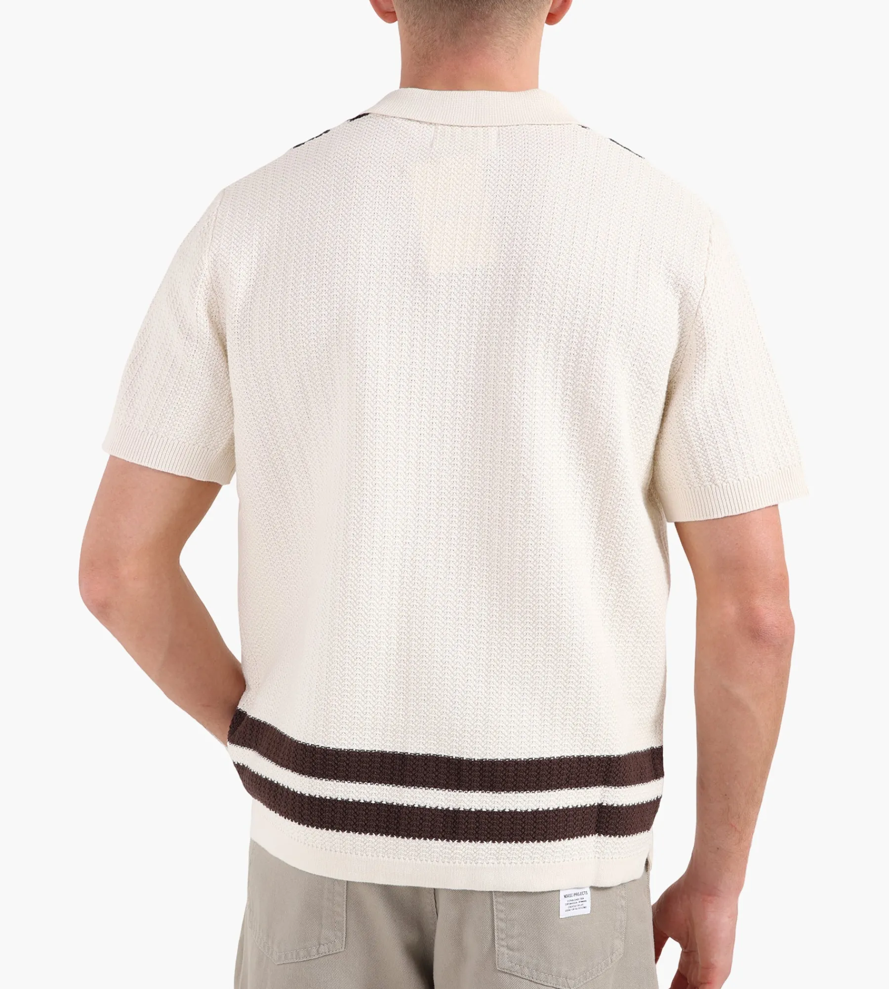 NN.07 Ares Knit 6636 Ivory