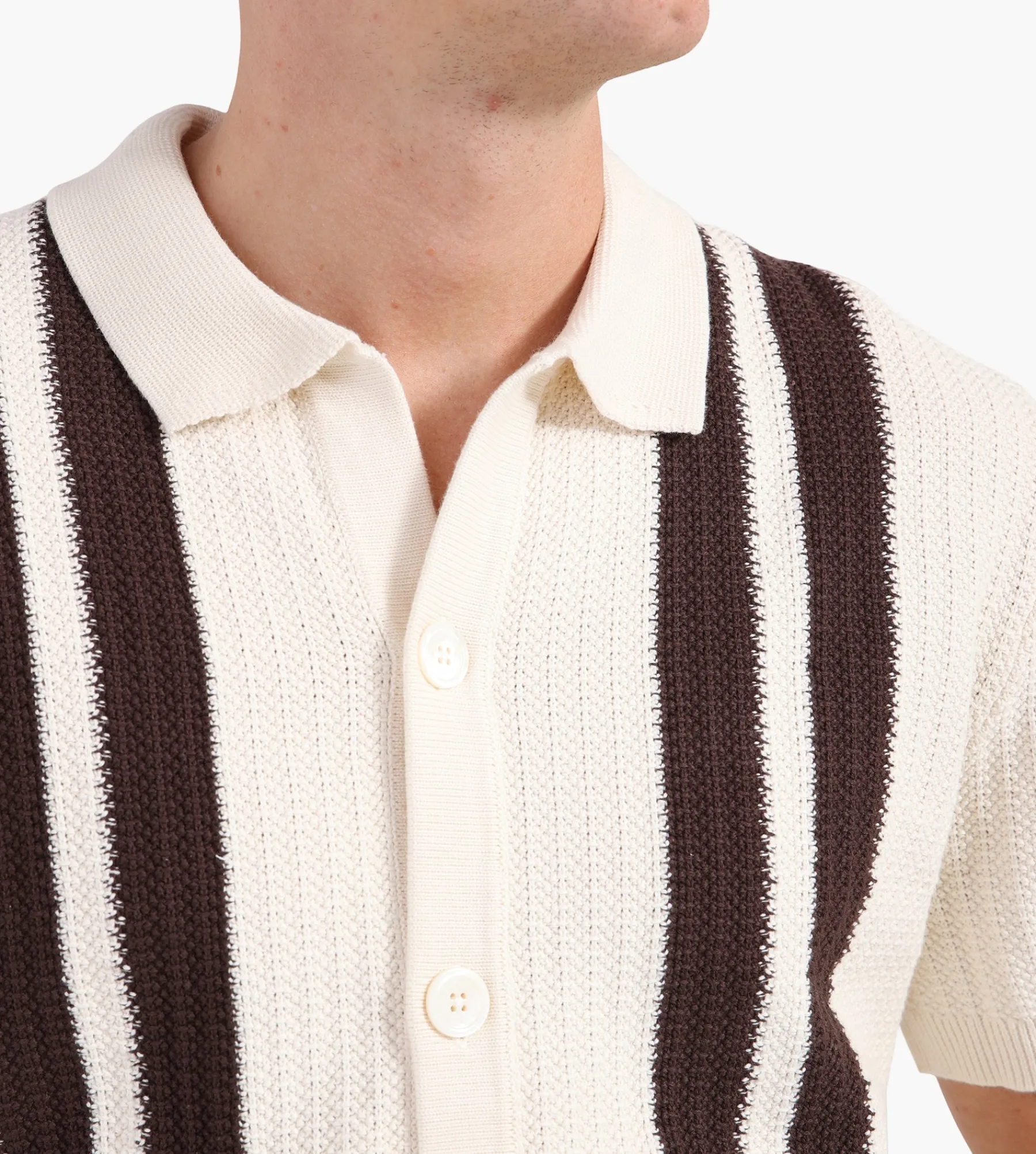 NN.07 Ares Knit 6636 Ivory