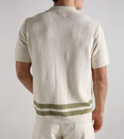 NN.07 Ares Knitted Shirt 6636 Ivory