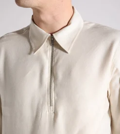 NN.07 Bruno Half Zip 1808 Ivory