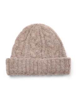 NN.07 Cable Hat 6512 Nature Mel