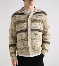 NN.07 Frank Crochet 6693 Green Stripe