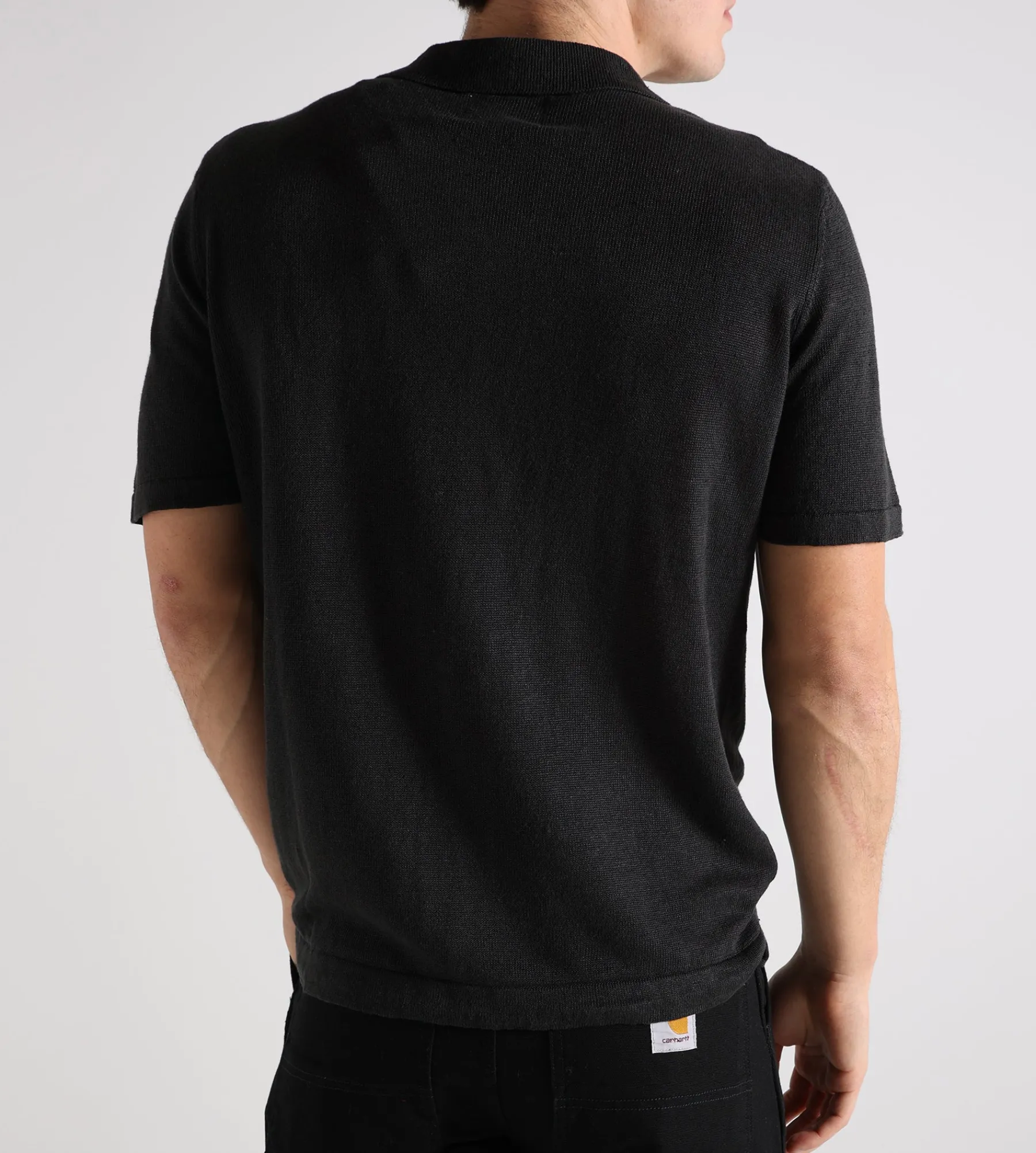 NN.07 Henry SS Shirt 6565 Black