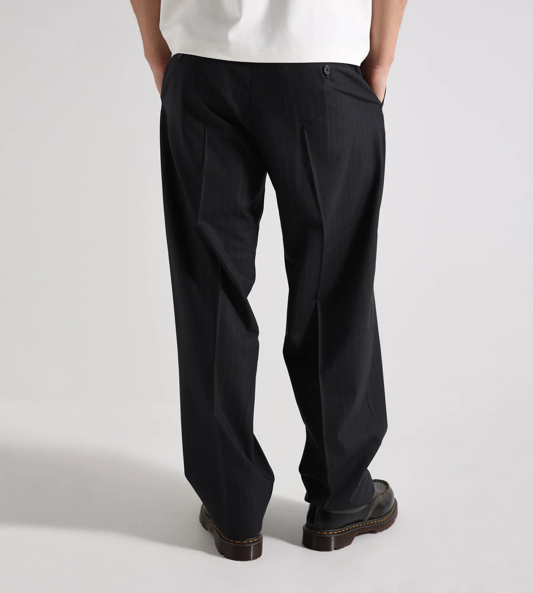 NN.07 Kay Trousers 1088 Navy Stripe