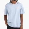 NN.07 Pedro EMB Tee 3525 Winter Sky
