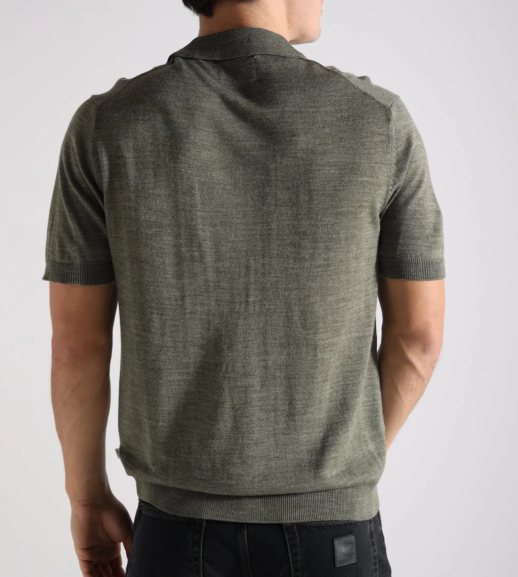 NN.07 Thor SS Cardigan 6584 Capers