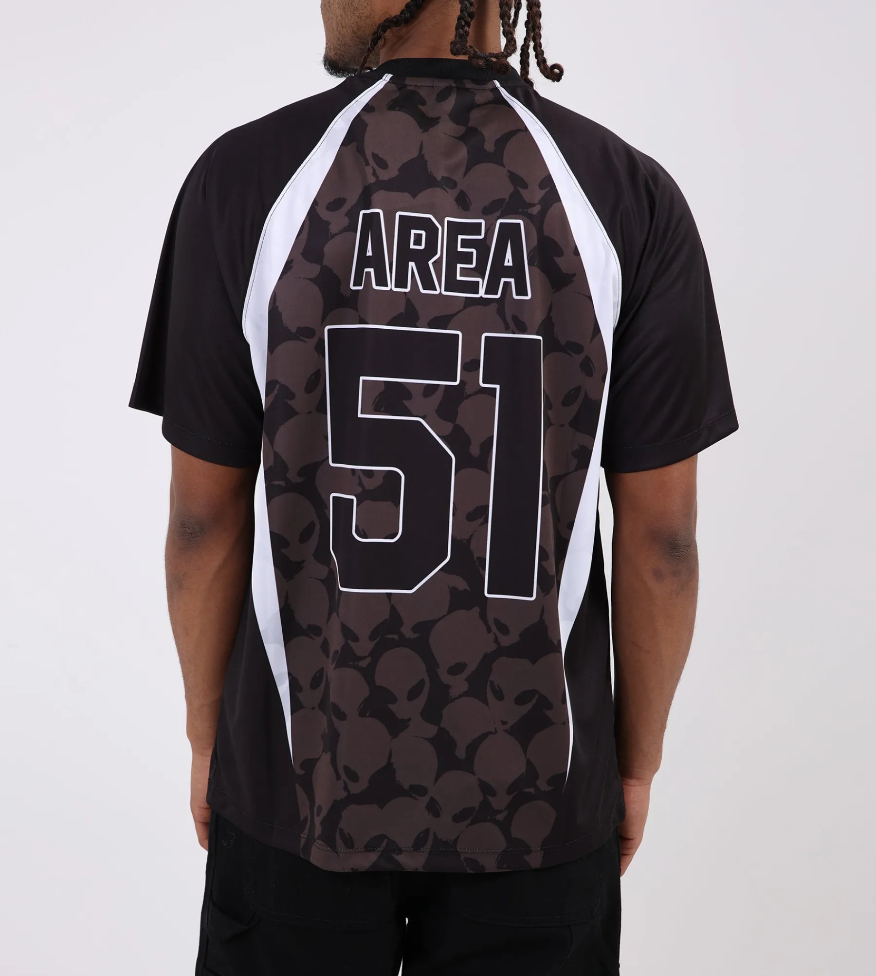 No Problemo Area 51 Football Shirt Black