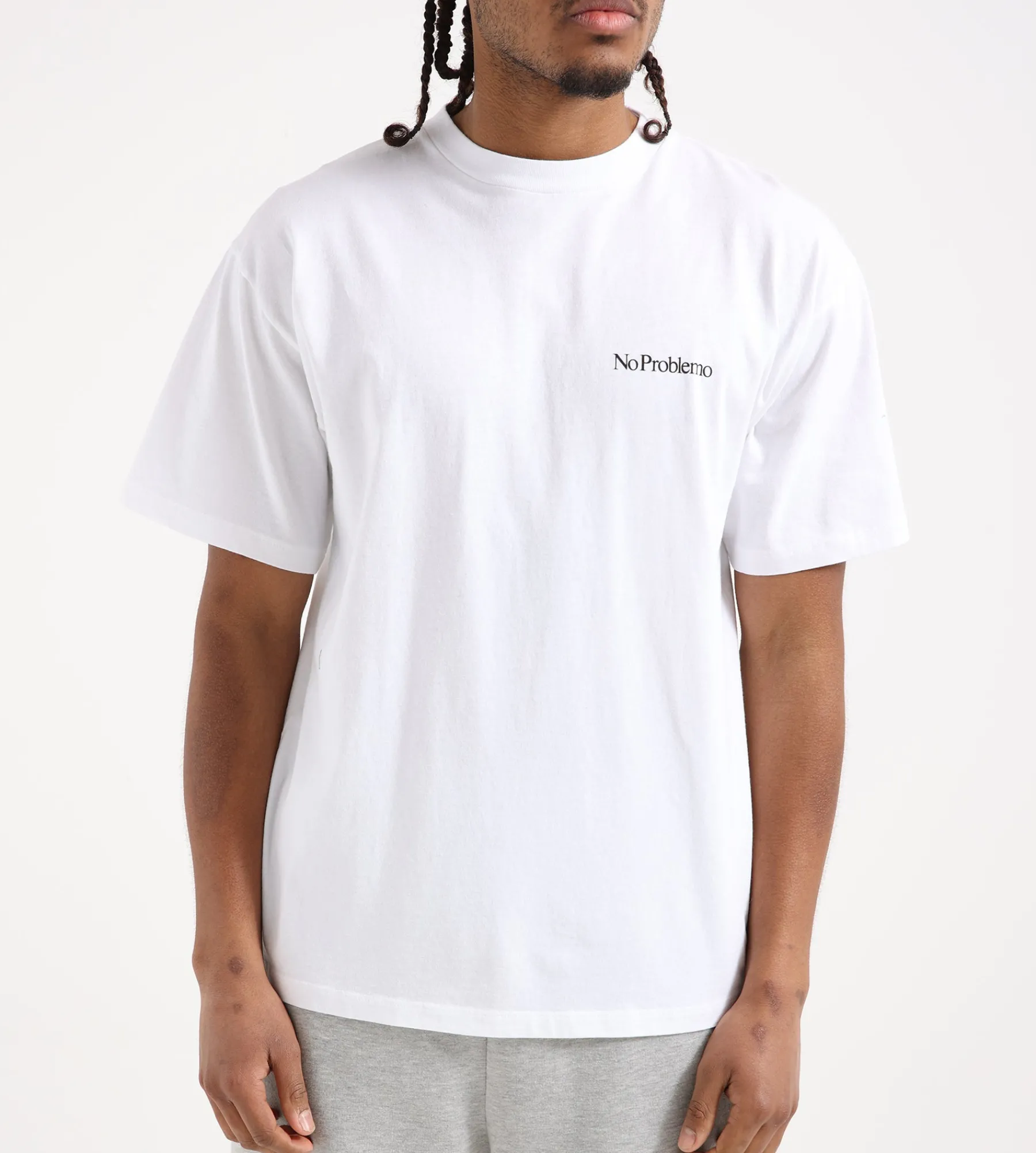 No Problemo Eau De Problemo Tee White Black