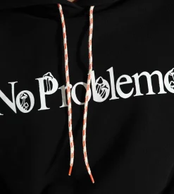 No Problemo Funghi Problemo Hoodie Black Burgundy