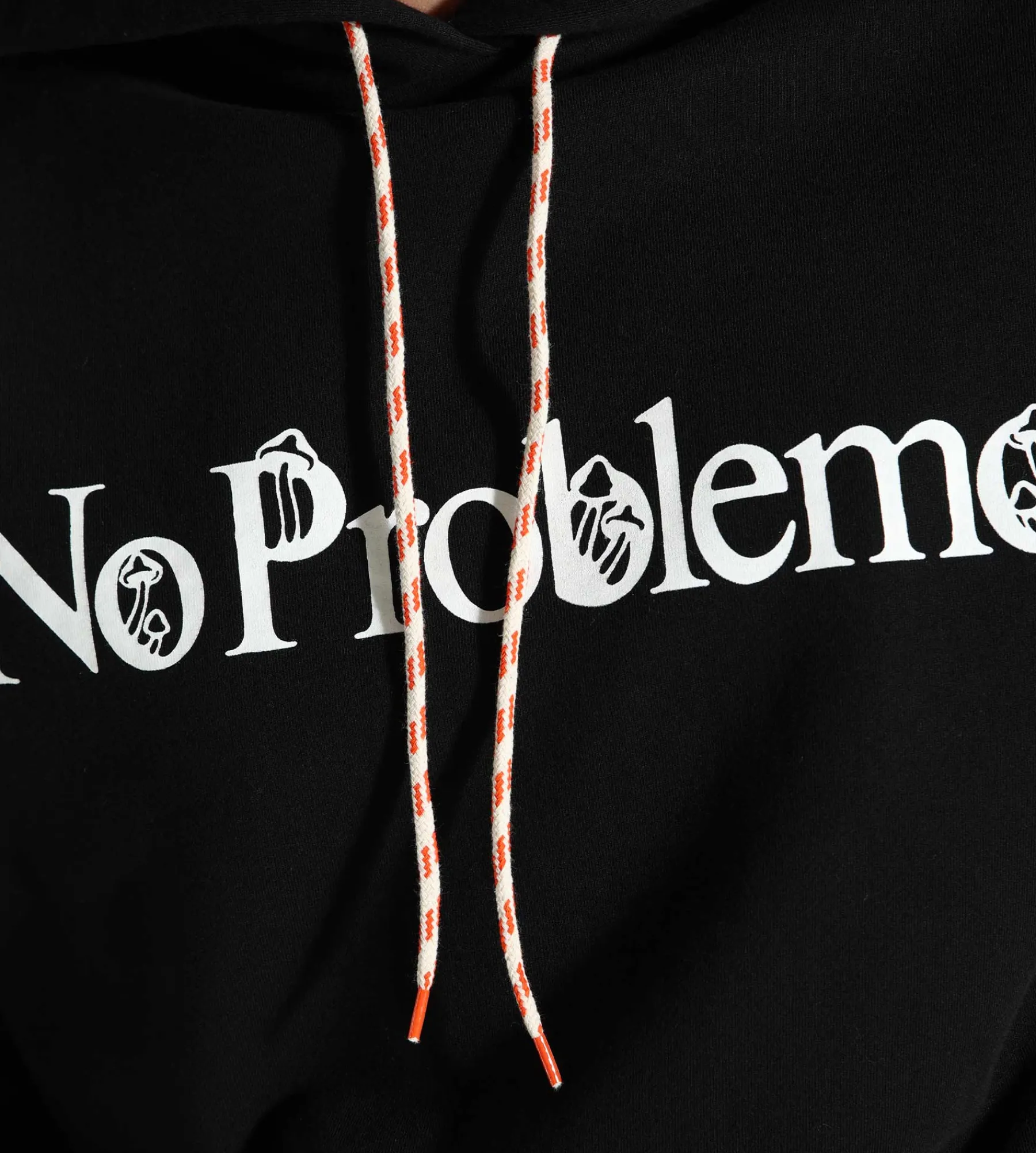 No Problemo Funghi Problemo Hoodie Black Burgundy