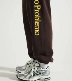 No Problemo Sweatpant Black Brown