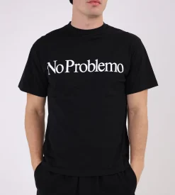 No Problemo Tee Black White