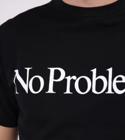 No Problemo Tee Black White
