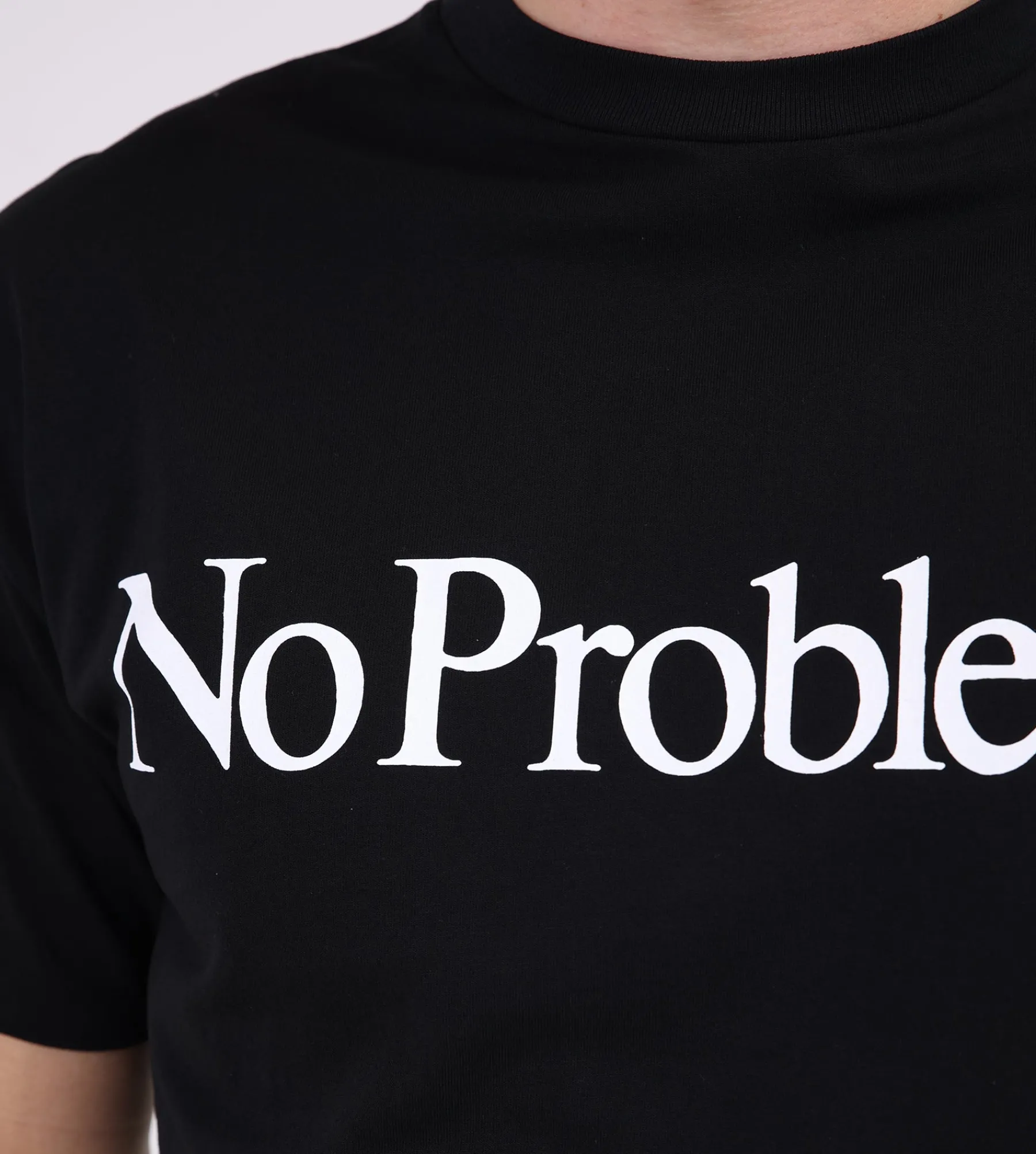 No Problemo Tee Black White