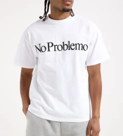 No Problemo Tee White Red Black