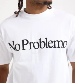 No Problemo Tee White Red Black
