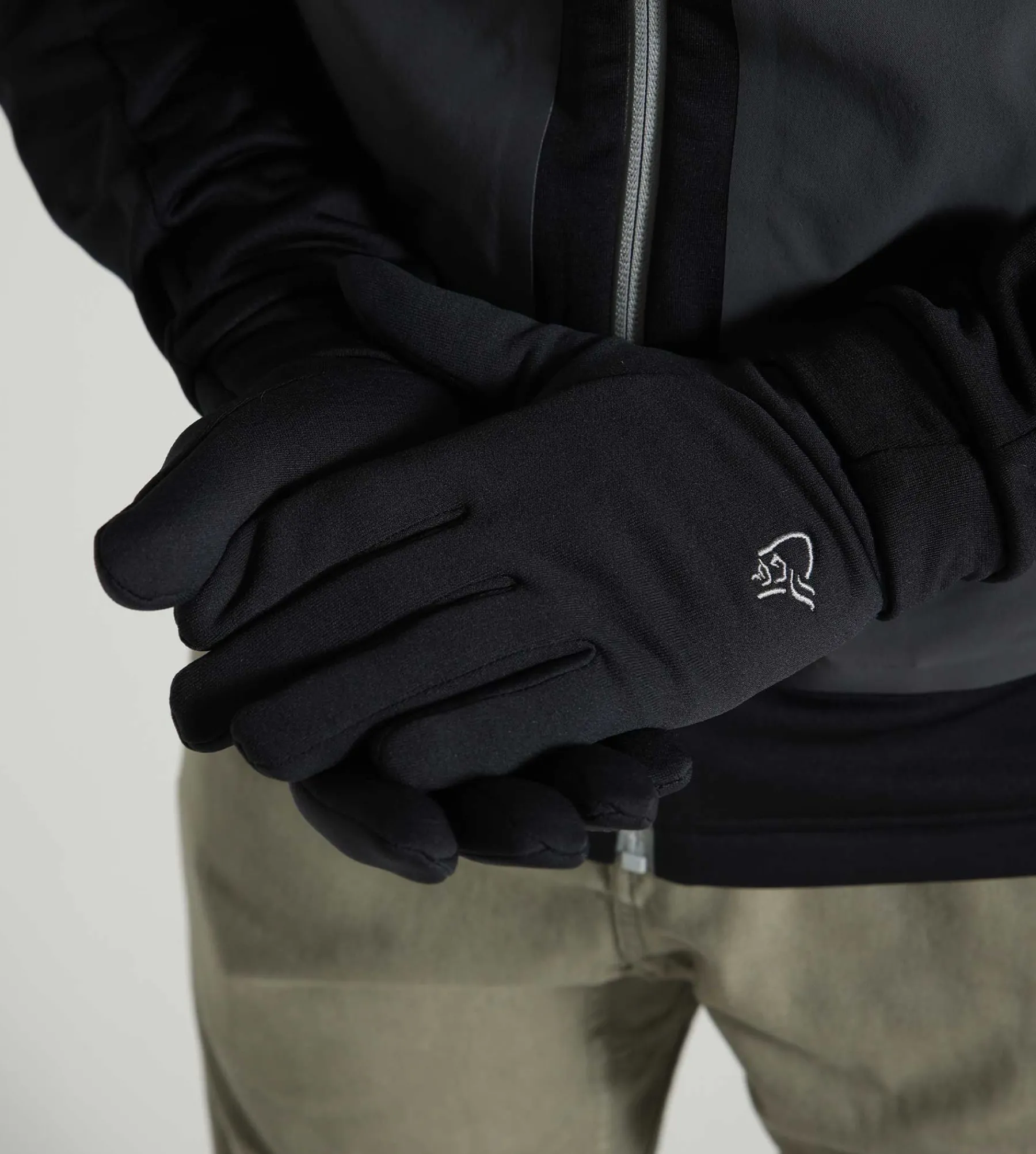 Norrøna /29 Powerstretch Gloves Caviar Black