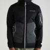 Norrøna Falketind Warm2 Stretch Hood Caviar Black