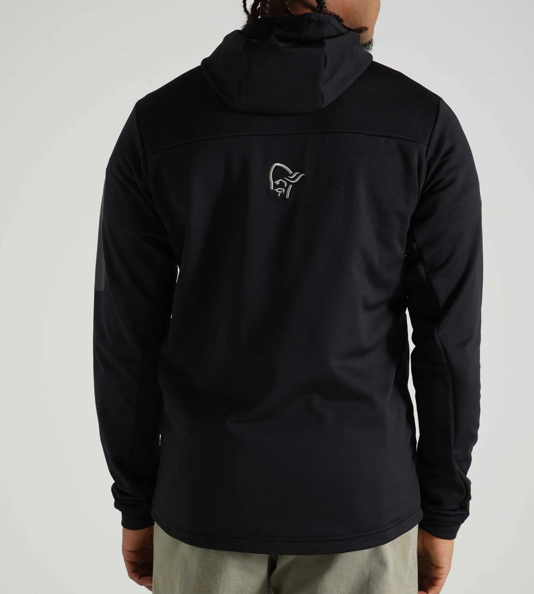 Norrøna Falketind Warm2 Stretch Hood Caviar Black