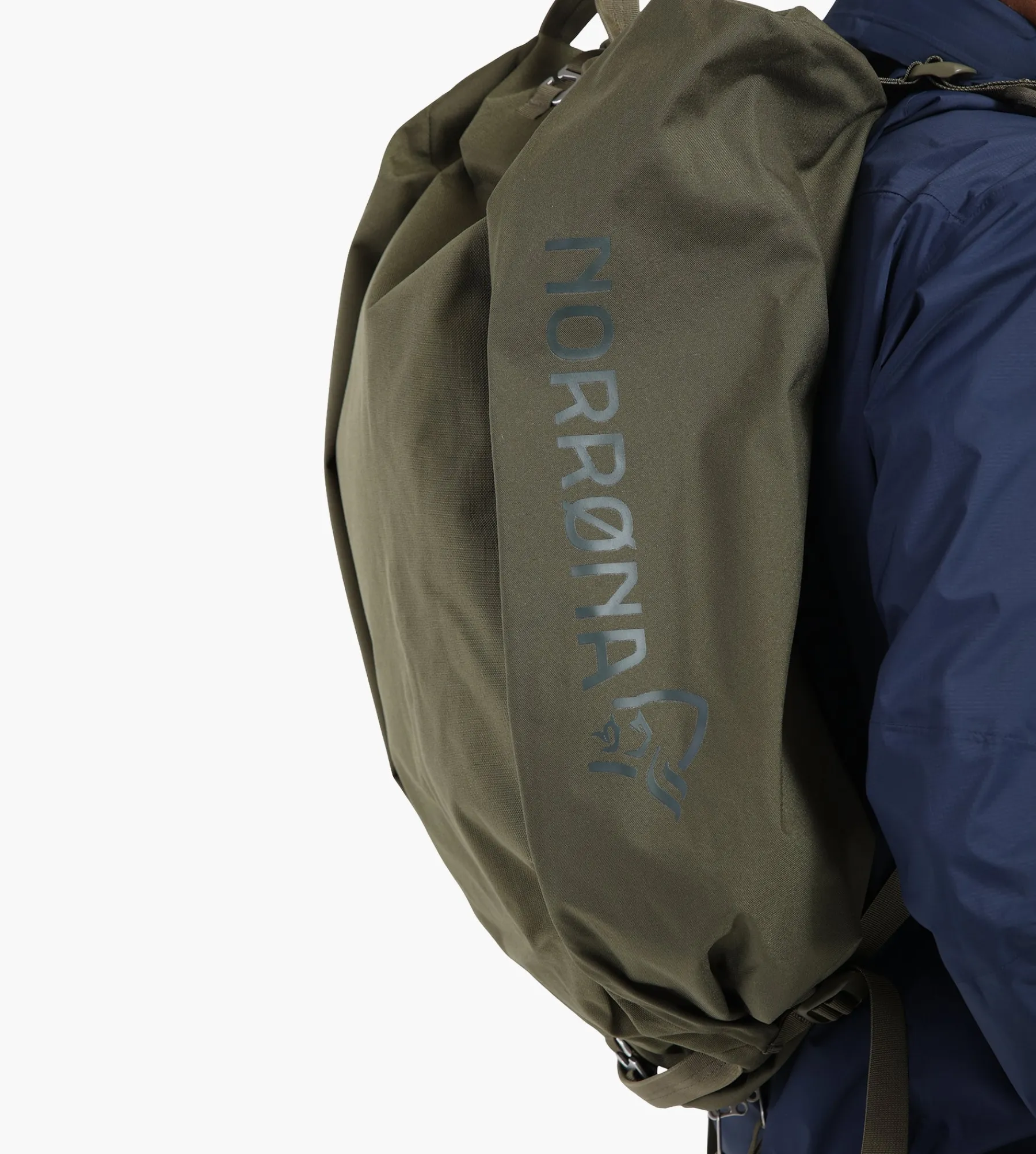 Norrøna 70L Duffel Bag Olive Night