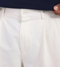 Norse Projects Benn Cotton Linen Shorts Kit White