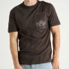 Norse Projects Johannes Organic Kanonbadsvej Print T-shirt Espresso