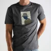 Norse Projects Johannes Organic Bucket Hat Print T-shirt Magnet Grey