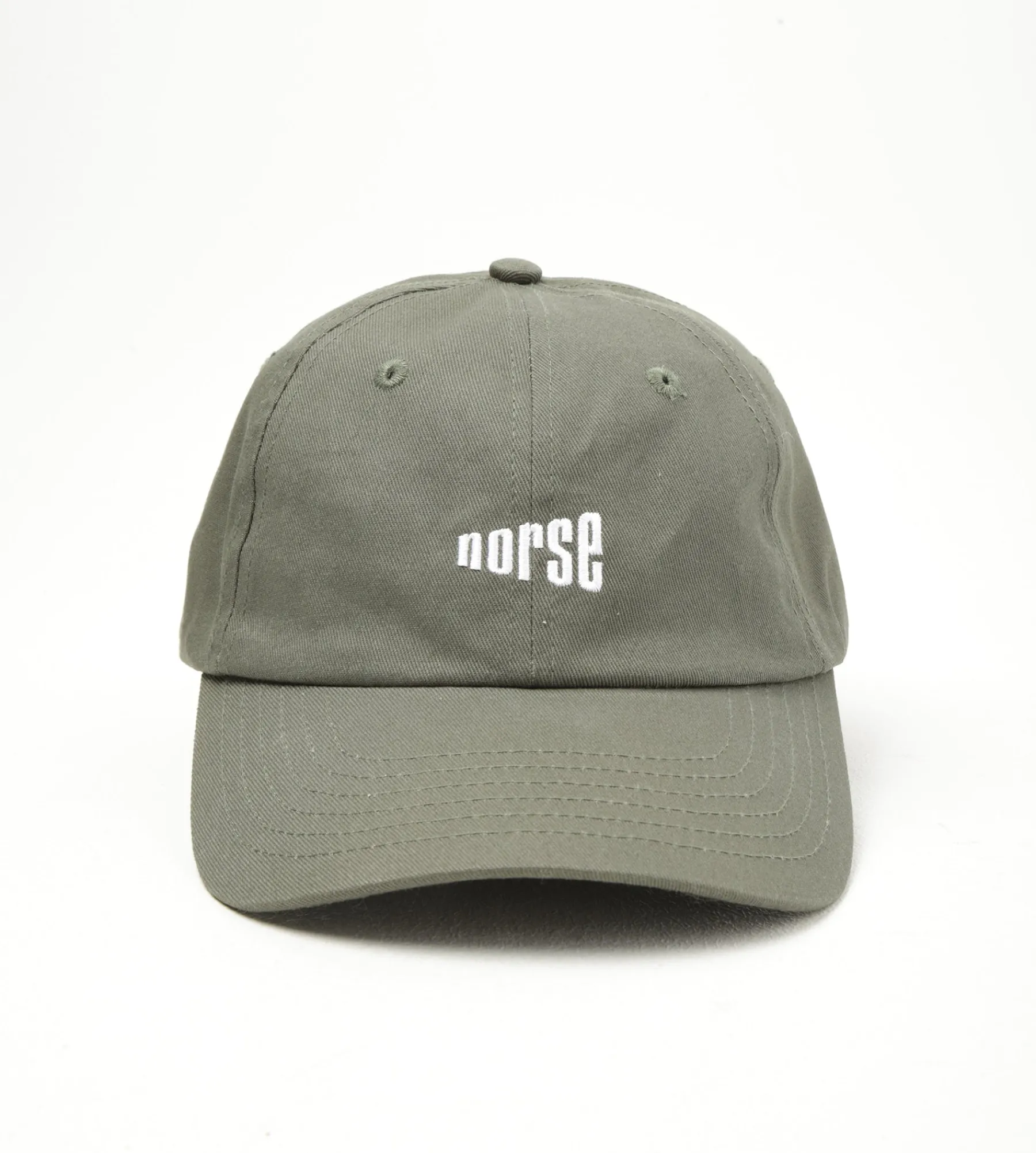 Norse Projects NORSE Twill 6-Panel Cap Ivy Green