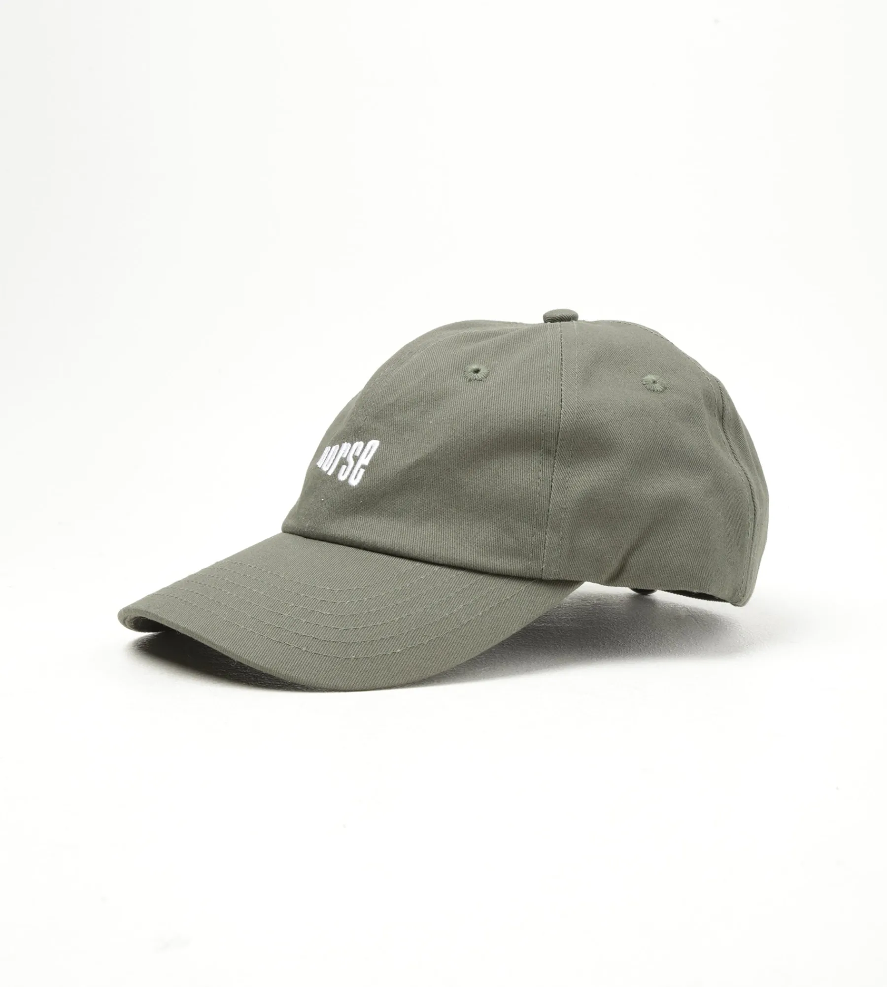 Norse Projects NORSE Twill 6-Panel Cap Ivy Green