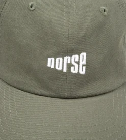 Norse Projects NORSE Twill 6-Panel Cap Ivy Green