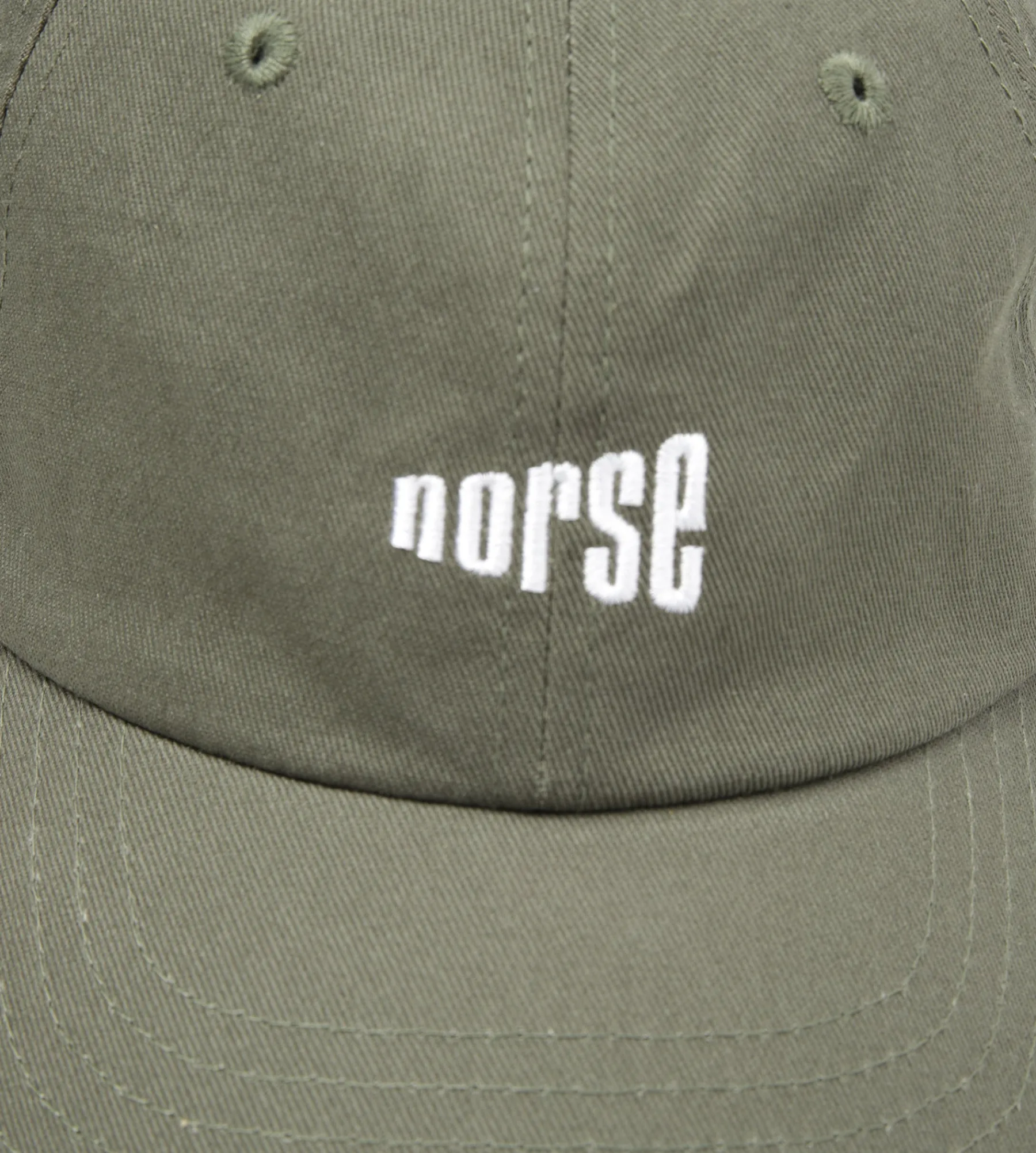 Norse Projects NORSE Twill 6-Panel Cap Ivy Green