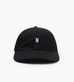 Norse Projects Twill Sports Cap Black