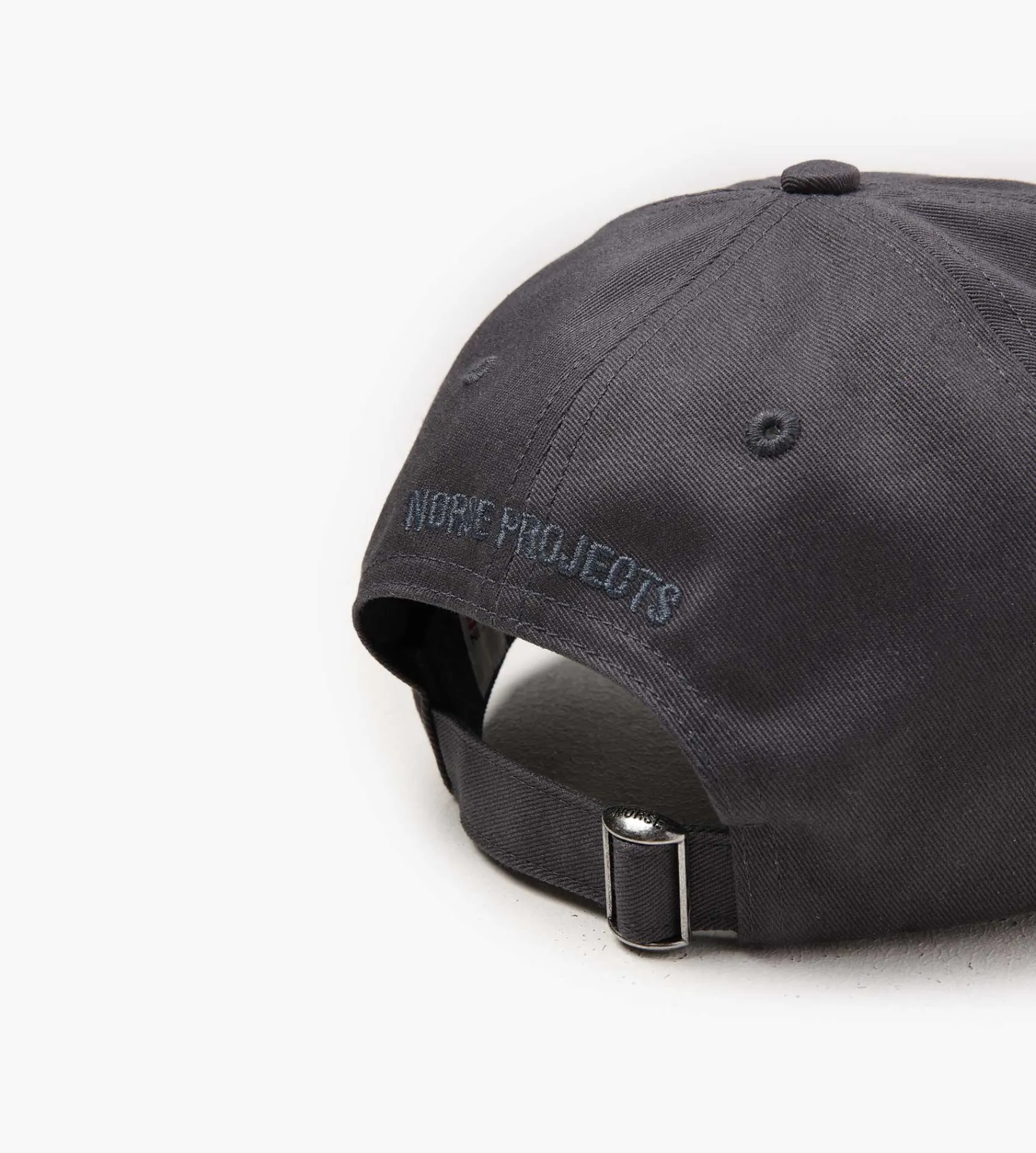 Norse Projects Twill Sports Cap Magnet Grey