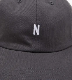 Norse Projects Twill Sports Cap Magnet Grey