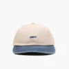 Obey 2 Tone Bold 6 Panel Strapback Unbleached Multi