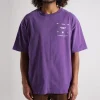 Obey Around The Globe Tee Pigment Imperial Purple