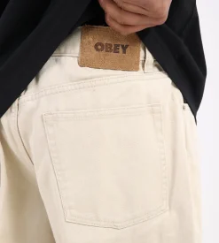 Obey Classic Baggy Denim Pelican Faded Wash