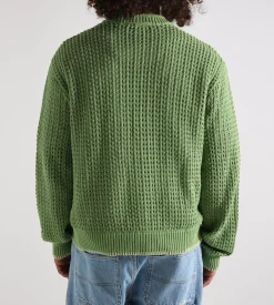 Obey Ethan Cardigan Matcha Multi