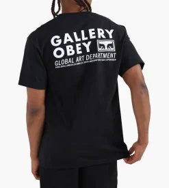 Obey Global Art Department Black