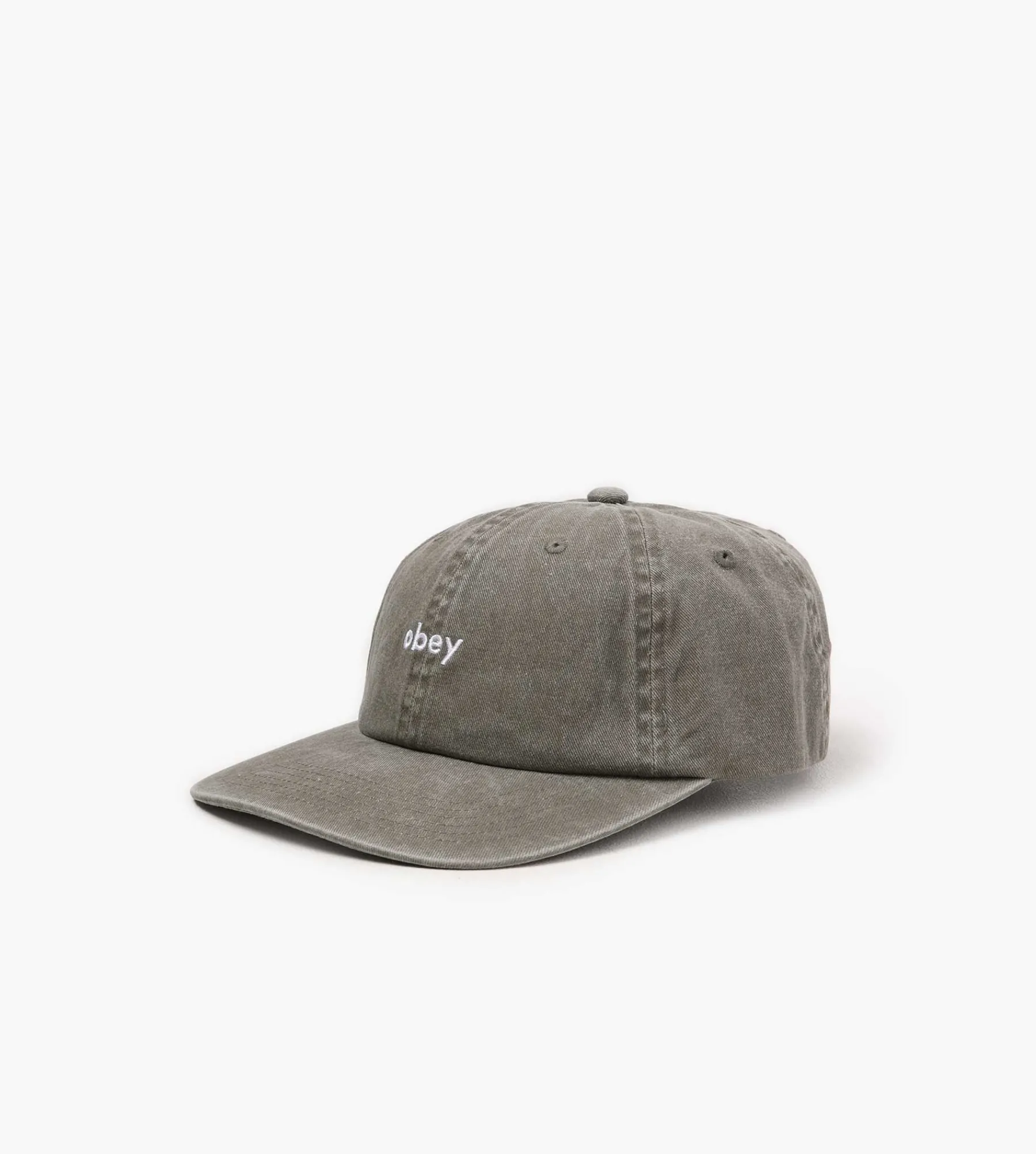 Obey Pigment Bold 6 Panel Strapback Pigment Olive