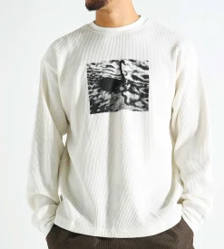 Obey Pressure Thermal Longe Sleeve Blanc De Blanc