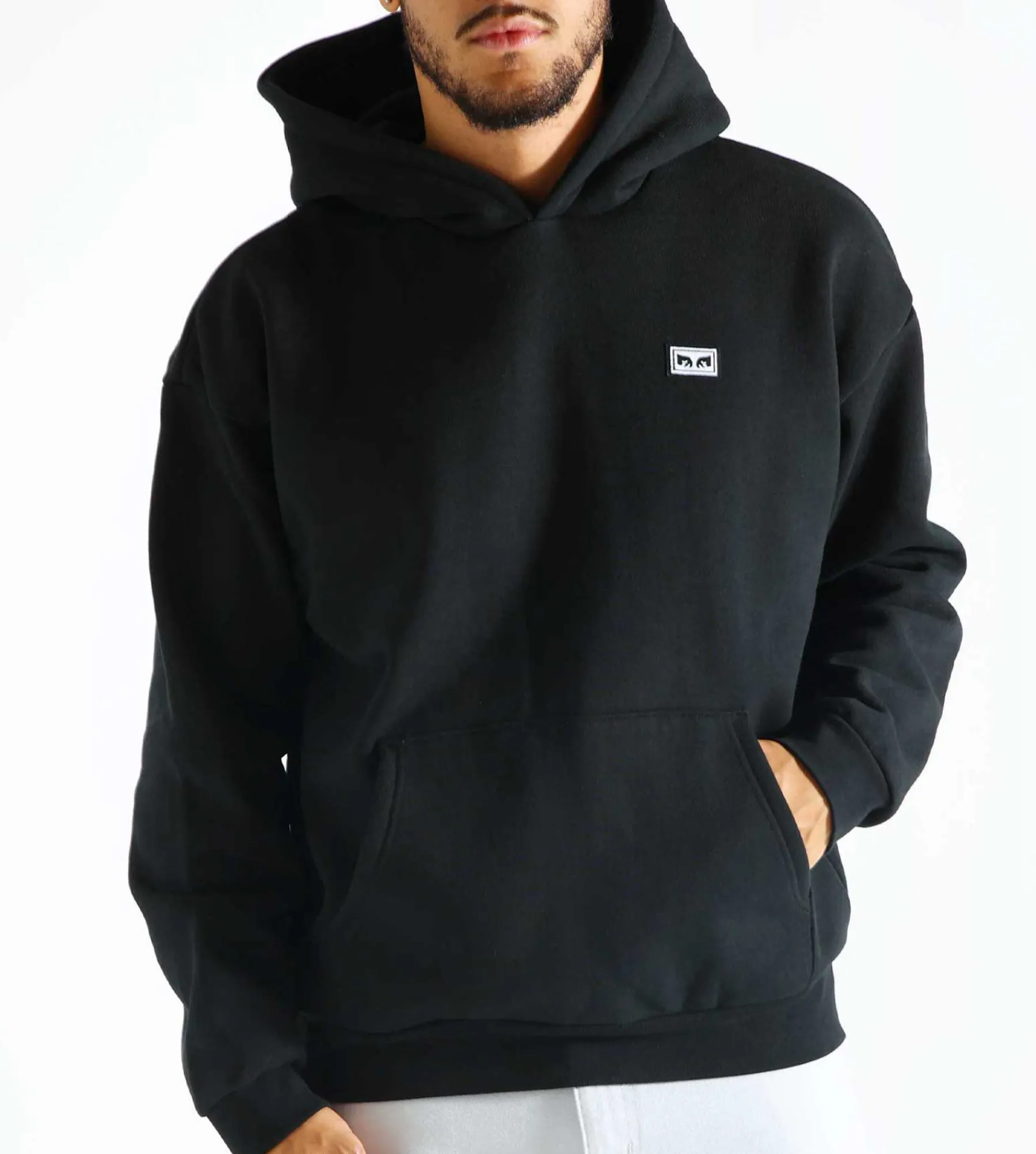 Obey Services Extra Heavy Hood Black
