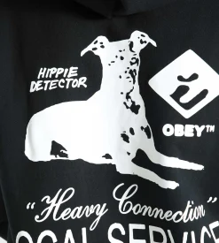 Obey Services Extra Heavy Hood Black