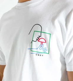 Obey Taste Test Tee White