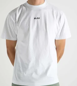 OLAF Block Tee Optical White