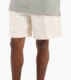 OLAF Cotton Linen Shorts Off-white