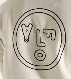 OLAF Face Crewneck Cement